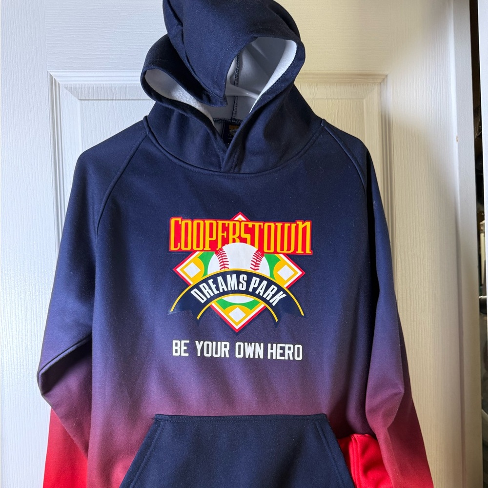 NY Cooperstown Dreams Park Sweatshirt Hoodie 
New Condition Unisex Size Large
